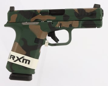 RUGER RXM M81 WOODLAND CAMO 9MM OPTIC READY PISTOL