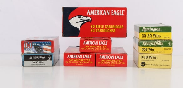 180 RDS .308 WIN & .30-30 WIN RIFLE AMMUNITION