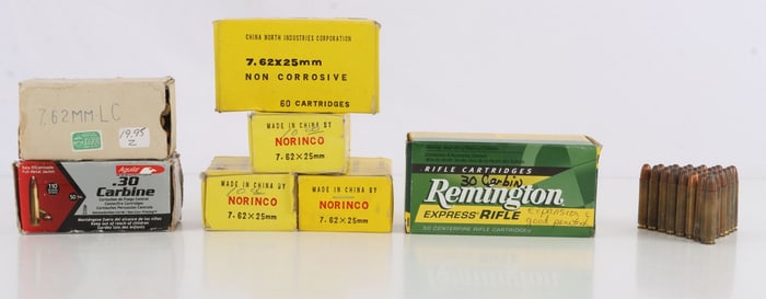 420 RDS .30 CARBINE & 7.62X25MM TOKAREV AMMO