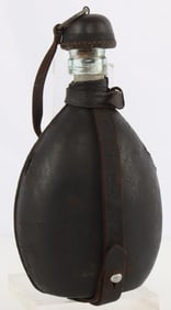 WWI IMPERIAL GERMAN GLASS CANTEEN FLASK