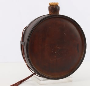 CIVIL WAR REENACTOR CHEESEBOX CANTEEN