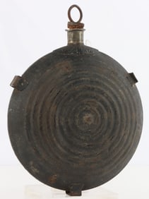 US CIVIL WAR EIGHT RING BULLSEYE CANTEEN ROHRMAN
