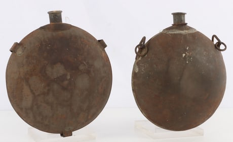 SPANISH AMERICAN & M1858 CIVIL WAR CANTEEN LOT