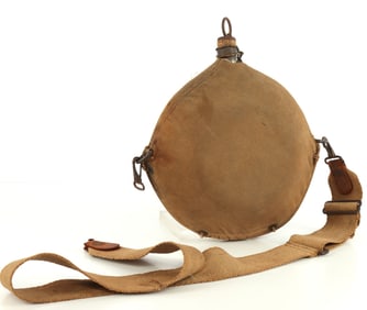 SPANISH AMERICAN WAR BULLSEYE CANTEEN