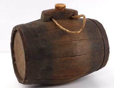 US REVOLUTIONARY WAR BARREL CANTEEN
