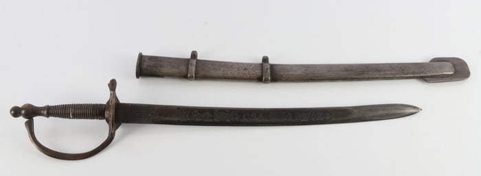 CIVIL WAR CONFEDERATE STATES MINIATURE DRESS SWORD