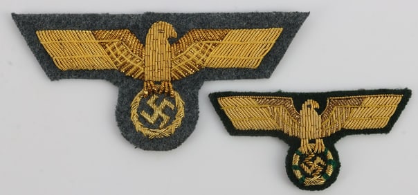 WWII GERMAN REICH NSDAP LEADERSHIP EAGLES LOT OF 2