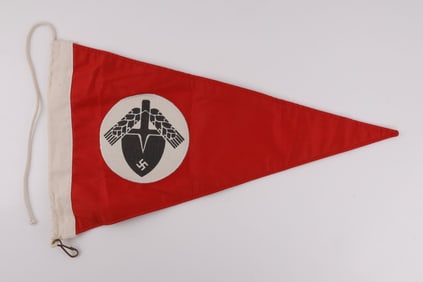 WWII GERMAN THIRD REICH RAD PENNANT