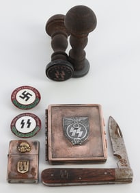 WWII GERMAN THIRD REICH PERSONAL EFFECTS LOT OF 7