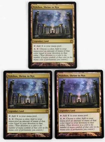 3 NYKTHOS SHRINE TO NIX MAGIC THE GATHERING FOIL