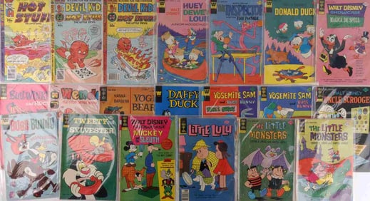 CLASSIC CHARACTERS COMICS LOT 20 BUGS LULU RED HOT