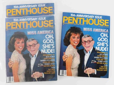 3 15TH ANNIVERSARY PENTHOUSE MAGAZINE MISS AMERICA
