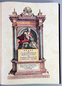LARGE MERCATOR ATLAS REPRINT ATLAS COSMIGRAPH