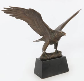 THE GREAT AMERICAN EAGLE BRONZE GILROY ROBERTS