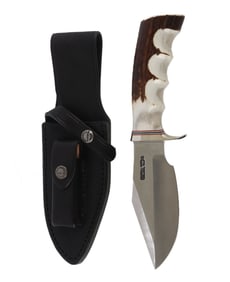 RANDALL MODEL 19 - 5 BUSHMASTER STAINLESS KNIFE