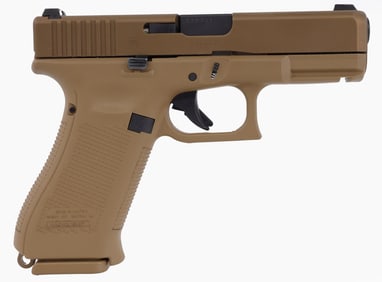 GLOCK 19X COYOTE 9MM SEMI AUTO PISTOL WITH 2 MAGS