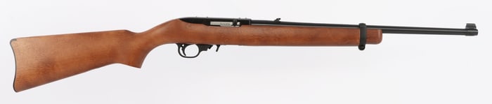RUGER 10/22 BLUED W/ BIRCH STOCK .22 LR RIFLE NIB