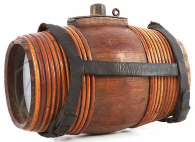 ANTIQUE LIQUOR COSTREL CANTEEN
