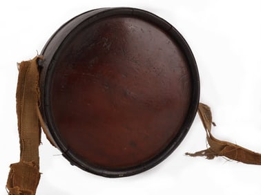 US CIVIL WAR CONFEDERATE WOODEN DRUM CANTEEN