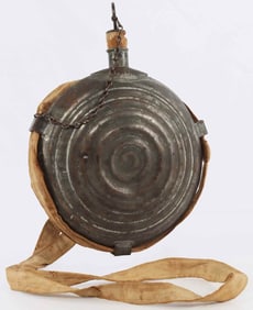 US CIVIL WAR PORTER & BOOTH BULLSEYE CANTEEN UNION