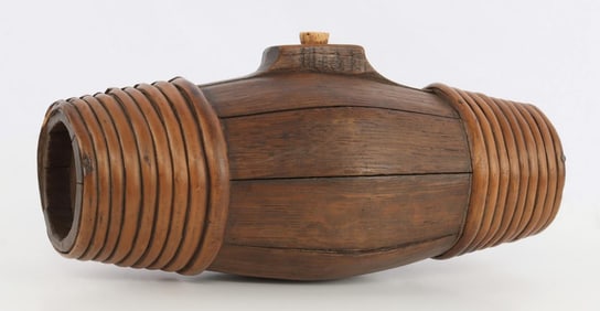 US EIGHTEENTH CENTURY COSTREL CANTEEN