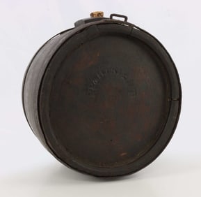 US WAR OF 1812 PP&H PATENT KEG CANTEEN
