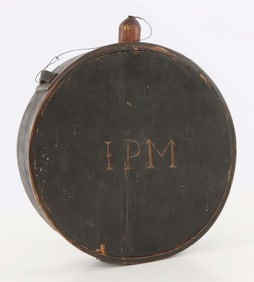 WAR OF 1812 AMERICAN CHEESEBOX CANTEEN