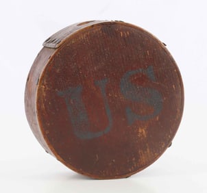WAR OF 1812 US CHEESEBOX CANTEEN