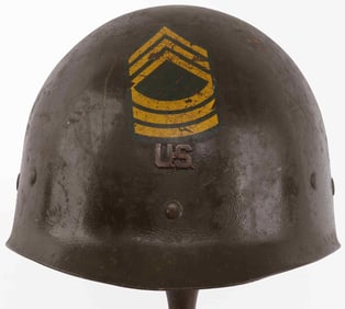 KOREAN WAR SERGEANT'S M1951/1952 M1 HELMET LINER