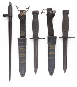 US M7 KNIFE BAYONET & SKS SPIKE BAYONET LOT OF 3