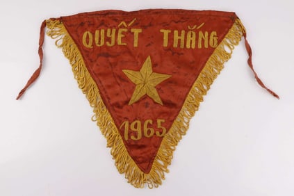VIETNAM WAR VIET CONG CAMPAIGN PENNANT