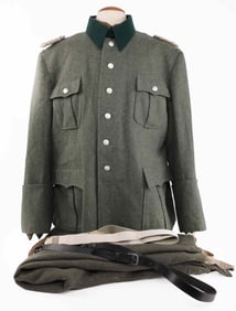 WWII GERMAN HEER WEHRMACHT OFFICERS UNIFORM