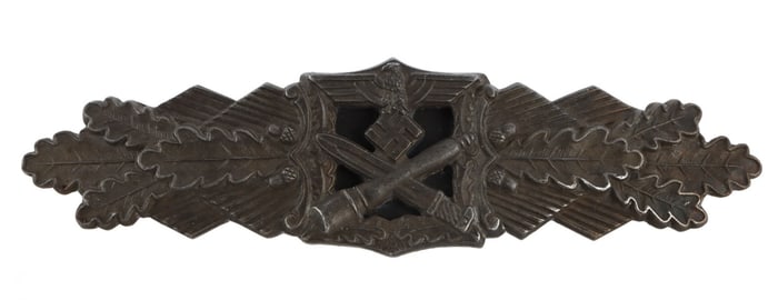 WWII GERMAN CLOSE COMBAT CLASP F. & B.L. MAKER