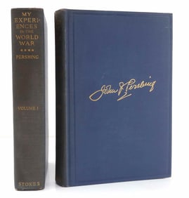 JACK PERSHING MEMOIRS OF WWI FIRST EDITION