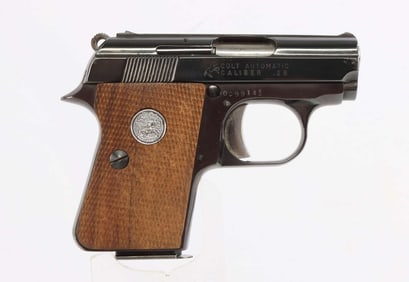 COLT 1973 JUNIOR AUTOMATIC .25 ACP POCKET PISTOL