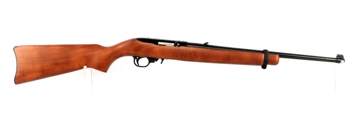 RUGER 10/22 BLUED W/ BIRCH STOCK .22 LR RIFLE NIB