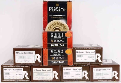 225 ROUNDS OF 12 GAUGE SHOT SHELLS AMMUNITION