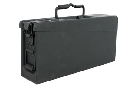 WWII GERMAN MG34 MG42 FULL AMMO CAN BELTED