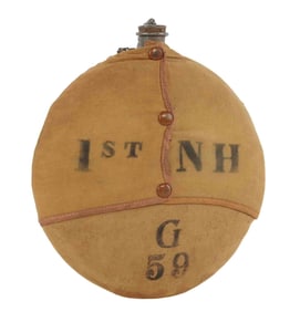 1ST NEW HAMPSHIRE GUARD 59 CIVIL WAR CANTEEN