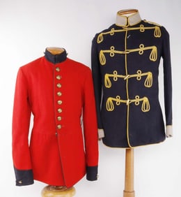 ROYAL CANADIAN & BRITISH HUSSAR TUNIC LOT