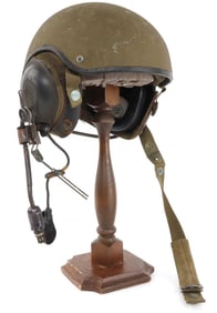 VIETNAM WAR TANK HELMET WITH MIC