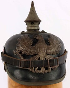 WWI ENLISTED MAN PRUSSIAN PICKELHAUBE HELMET
