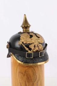 WWI ENLISTED MAN PRUSSIAN PICKELHAUBE SPIKE HELMET