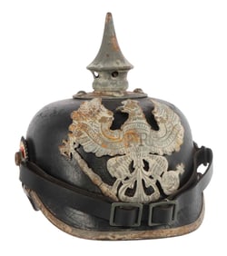 WWII PRUSSIAN ENLISTED MAN PICKELHAUBE HELMET