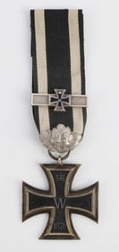 IMPERIAL GERMAN 1870 IRON CROSS 2ND CLASS W LEAVES