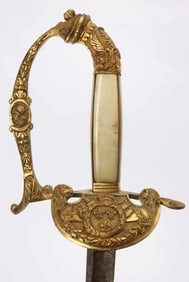 SECOND FRENCH EMPIRE DIPLOMATIC COURT SWORD