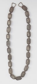 WWII GERMAN REICH SS GORGET CHAIN