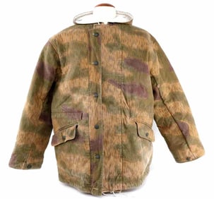 WWII GERMAN THIRD REICH REVERSIBLE PARKA CAMO