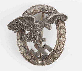 WWII GERMAN LUFTWAFFE OBSERVER BADGE