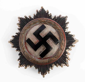 WWII THIRD REICH GERMAN CROSS IN GOLD